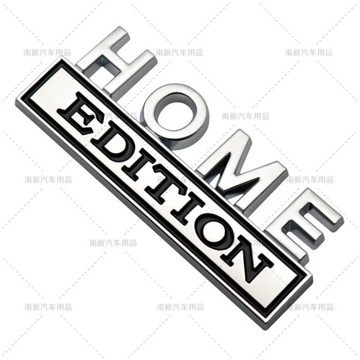 Логотип автомобильного металлического листа HOME EDITION