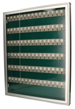 Прозрачная кассета для ключей, 96 кл.