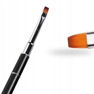 Гель для ногтей во флаконе 10 г + кисть + 100 шаблонов + коробка