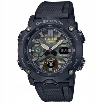 Zegarek męski CASIO G-Shock GA-2000SU-1AER - Carbon Core Guard [+GRAWER]