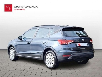 Seat Arona Crossover Facelifting 1.0 TSI 110KM 2022 Seat Arona serwis ASO 1.0TSI 110KM bezwypadkowy pakiety FullLink alufelgi, zdjęcie 2