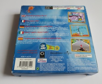 GBA КОШКА В ШЛЯПЕ GAME BOY GAMEBOY ADVANCE