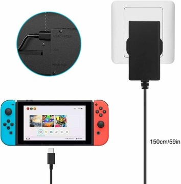 Зарядное устройство для адаптера Nintendo Switch/LitePro Type C