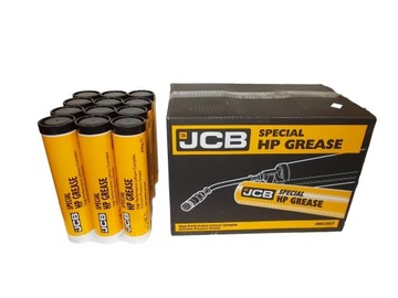 SMAR JCB SPECIAL HP GREASE TUBA 400G x 12 SZT 4003/2017 ORYGINAŁ