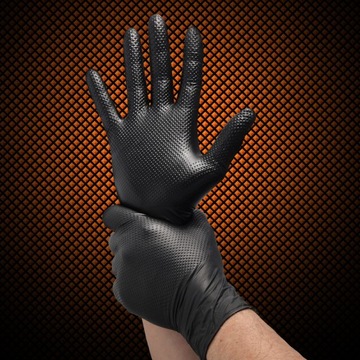 ПЕРЧАТКИ НИТРИЛОВЫЕ B. STRONG WORK VELO STRONG GRIP - S 50 ШТ.