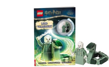 LEGO figurka HARRY POTTER - LORD VOLDEMORT i WĄŻ NAGINI