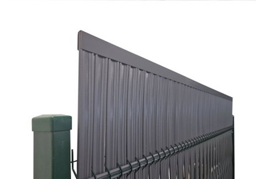 Listwy ogrodzeniowe pionowe szerokie 123x250 RD03