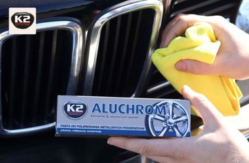 K2 ALUCHROM Паста для хрома и металлов 120г K003