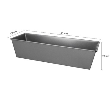 ФОРМА ДЛЯ ВЫПЕЧКИ ХЛЕБА ФОРМА ДЛЯ ХЛЕБА, СТАЛЬ, 31 СМ