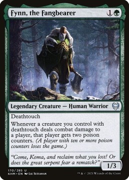Magic: The Gathering Fynn, the Fangbearer KHM