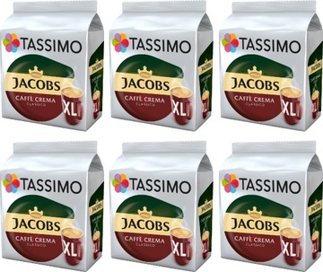 TASSIMO Jacobs Caffe Crema Classico XL 96 капсул
