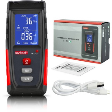 Miernik POLA ELEKTROMAGNETYCZNEGO tester fal 100uT