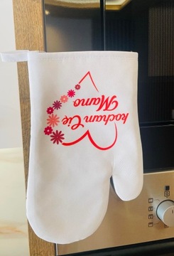 Готовый подарочный набор для мамы 3в1 Тапочки+перчатка+ткань на День матери