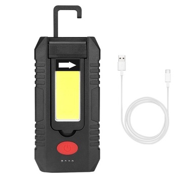 PRZENOŚNA LAMPA ROBOCZA LED Z MAGNESEM NA HAK