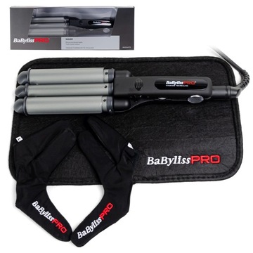 Falownica BABYLISS PRO BAB2269TTE potrójna LOKÓWKA TYTANOWA