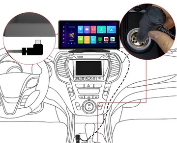 РАДИО МУЛЬТИМЕДИЙНАЯ СТАНЦИЯ APPLE CARPLAY ANDROID 13 АВТОМОБИЛЬНАЯ КАМЕРА
