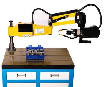 Электрический резьбонарезной станок, нарезной рычаг M5-M36, 156 об/мин, смазка