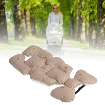 ВСТАВКА ДЛЯ КОЛЯСКИ, ПОДУШКА, ЗАЩИТЫ, 35Х70СМ, ЦВЕТ ХАКИ