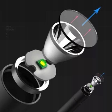 СВЕТОДИОДНАЯ ЛАМПА ДЛЯ МАСТЕРСКОЙ АККУМУЛЯТОРНЫЙ КАРМАННЫЙ ФОНАРИК МАЛЕНЬКИЙ USB