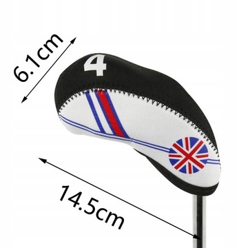 10. Железный головной убор для гольфа, клюшка для гольфа, 4–9, AW, PW,