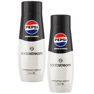 SODASTREAM Zestaw koncentratów 2 x PEPSI MAX