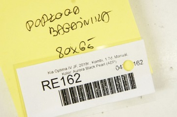 RE162 KIA OPTIMA IV JF PODLAHA KRYTINA DESKA KUFRU KOMBI