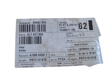 PORSCHE TAYCAN 9J1 2020 JINÁ DÍL PODVOZKU