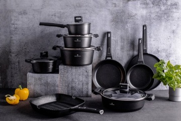 Набор кастрюль с прочным антипригарным покрытием Valdinox Strong 8 шт.