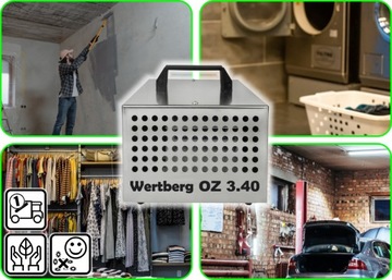 ozonator Wertberg OZ 3.40 generator ozonu + timer