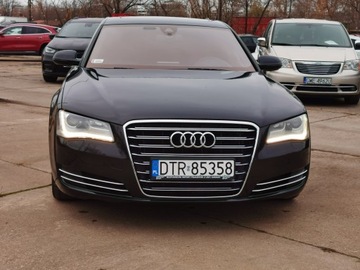 Audi A8 D4 Sedan 4.2 TDI 350KM 2010 AUDI A8 4.2 TDI Quattro, Automat, Podgrzewane fotele,Nawigacja, zdjęcie 1