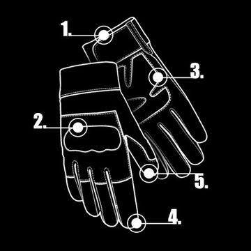 ТАКТИЧЕСКИЕ ПЕРЧАТКИ CQB Dominator WZ.93 XXL