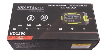 АВТОМАТИЧЕСКИЙ АККУМУЛЯТОРНЫЙ ВЫПРЯМИТЕЛЬ LCD 12В/6А