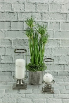 Metalowy lampion latarnia latarenka metalowa H56