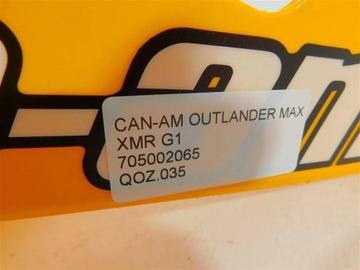 КРЫШКА БАКА CAN-AM OUTLANDER MAX XMR G1 705002065