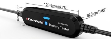 ТЕСТЕР АККУМУЛЯТОРА 6 В 12 В 24 В Bluetooth 5.0 PL
