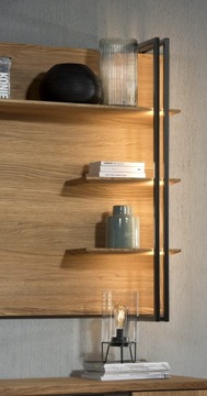 ВИТРИНА VIGO ТИП 11 ДЕКОР ДУБА НАТУРАЛЬНОГО