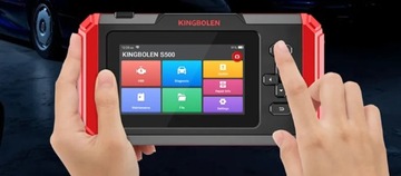 ДИАГНОСТИЧЕСКИЙ СКАНЕР OBD2 KINGBOLEN S500 ЭКРАН ТЕСТЕРА ИНТЕРФЕЙСА НА ПОЛЬСКОМ ЯЗЫКЕ