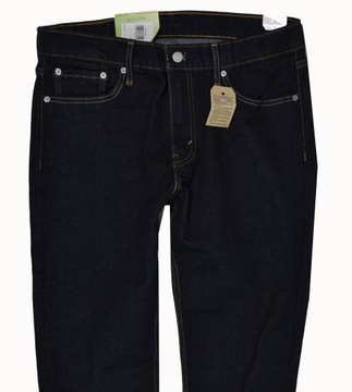 JEANSY SPODNIE LEVIS 511-1042 GRANATOWE W34 L30 PAS 92