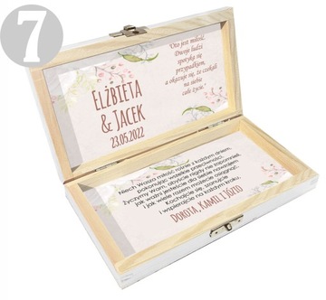 Деревянная копилка, белая, свадебный подарок жениху и невесте.