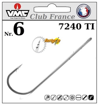 SURFCASTING ŁOWIENIE Z PLAŻY 10 x VMC 7240 TI Nr 6 SPINNING