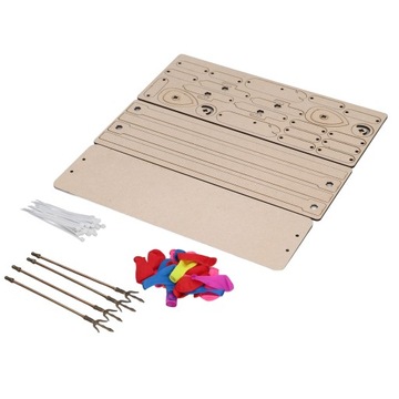 2 graczy Balon Bamboo Man Gra Szybka interaktywna, ręcznie wykonana S3