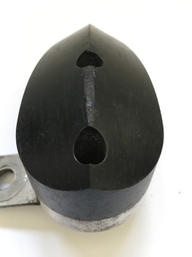 Накладка Crashpad универсальная для мотоцикла 60х110мм