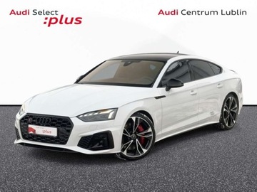 Audi A5 B10 2024 Audi S5 Sportback MatrixLaser,Head Up,Kamery 360,Hak,Panorama,Pakiet Czern