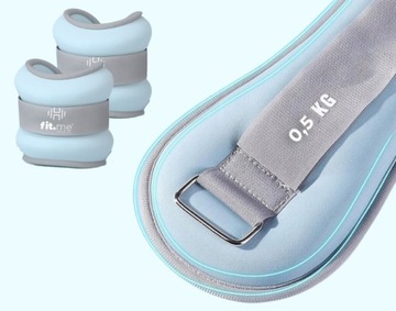 ГИРЯ ГИРЯ ДЛЯ ГОЛОВОДЫ ЗАПЯСТЬЯ РУКИ НОГ 2x0,5 КГ ВЕСЫ FIT.ME