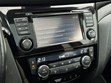 Nissan Qashqai II Crossover 1.5 dCi 110KM 2017 Nissan Qashqai Kamera360, Panorama, Półskóra,, zdjęcie 23