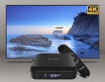 SMART BOX TV ANDROID BLUETOOTH 4K WIFI ПЛЕЕР HDMI USB АДАПТЕР УДАЛЕННОГО АДРЕСА