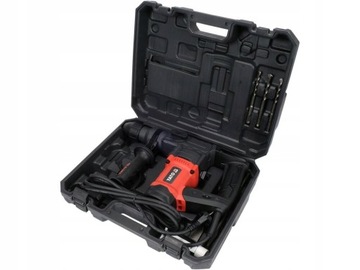 MŁOT SDS+ 1100W, 3 FUNKCJE + WIERTŁA I DŁUTA YT-82118 YATO
