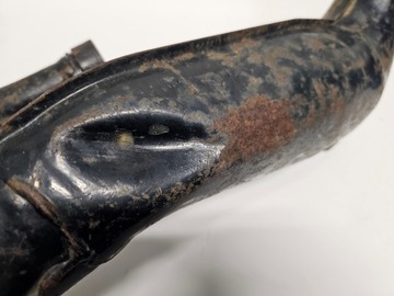 Yamaha YZ 125 81-84 диффузор выпускной коллектор выхлопная труба