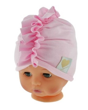 Czapka turban bawełniana W-100 D ob:44-48