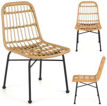 СТУЛ K401 терраса балкон подушка из ротанга HALMAR